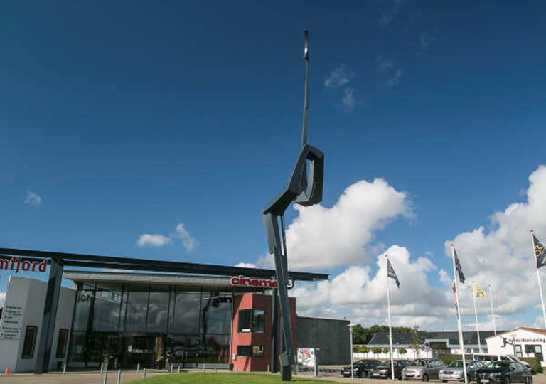 Indgangen til Kultur Center Limfjord