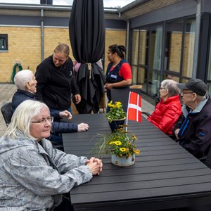Indvielse af Jebjerg Ældrecenters Sansehave 15. juni 2022