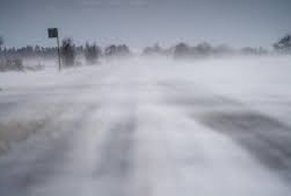 Sne på vejen
